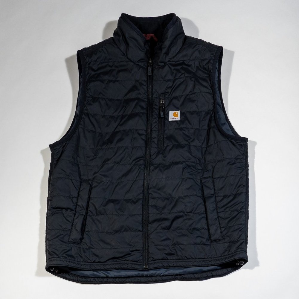 USED Carhartt Rain Defender Relaxed Fit Lightweight Insulated Vest